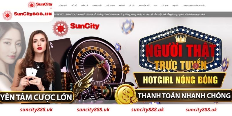 Ưu đãi khủng tại Suncity